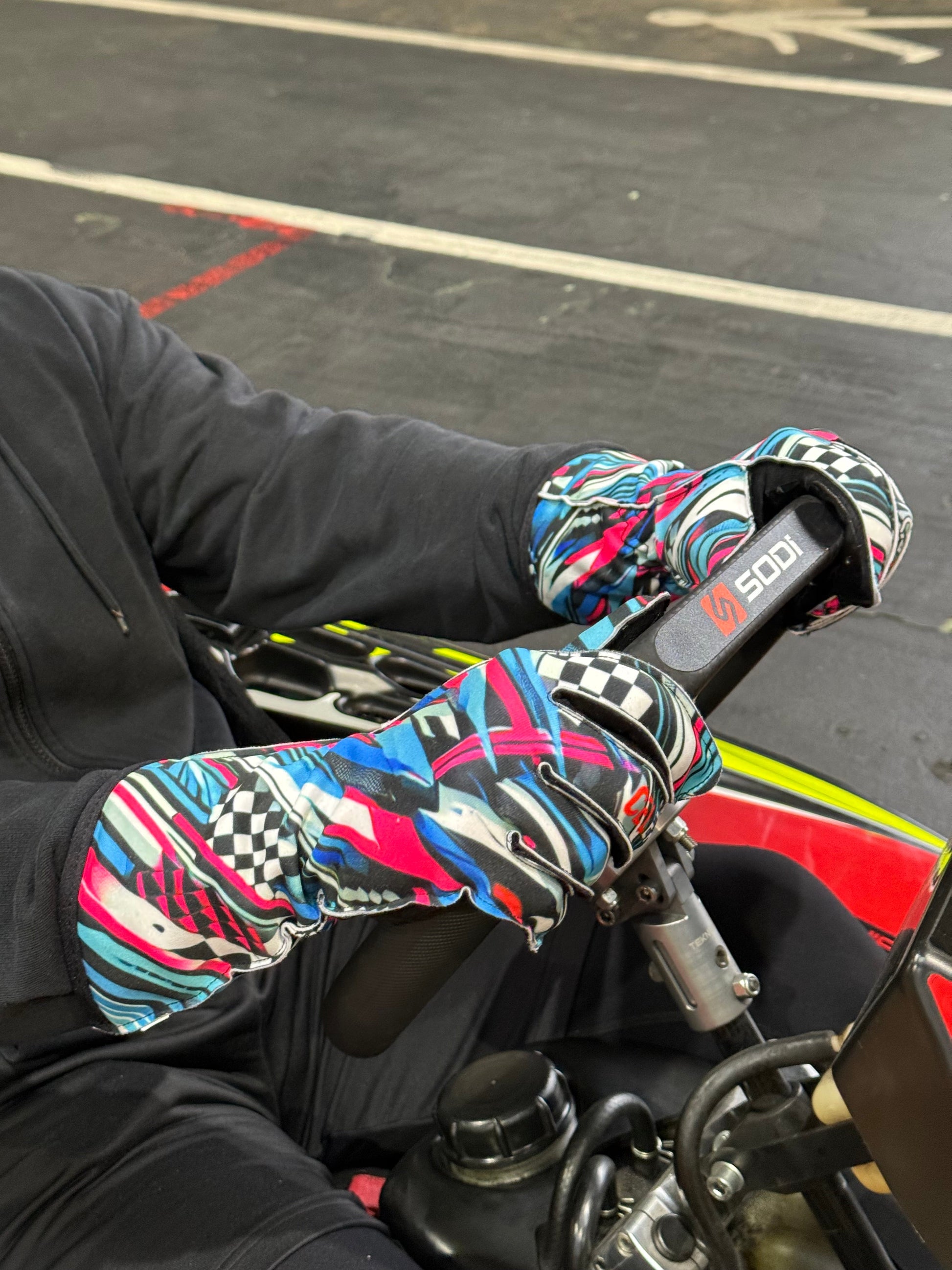 Gants Neon Pulse Celer Kart Equipment
