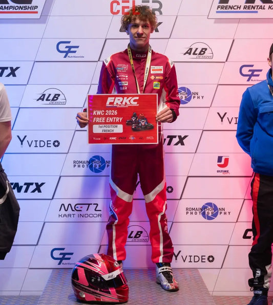 Celer Combinaison karting personnalisée Rémi Stehlin
