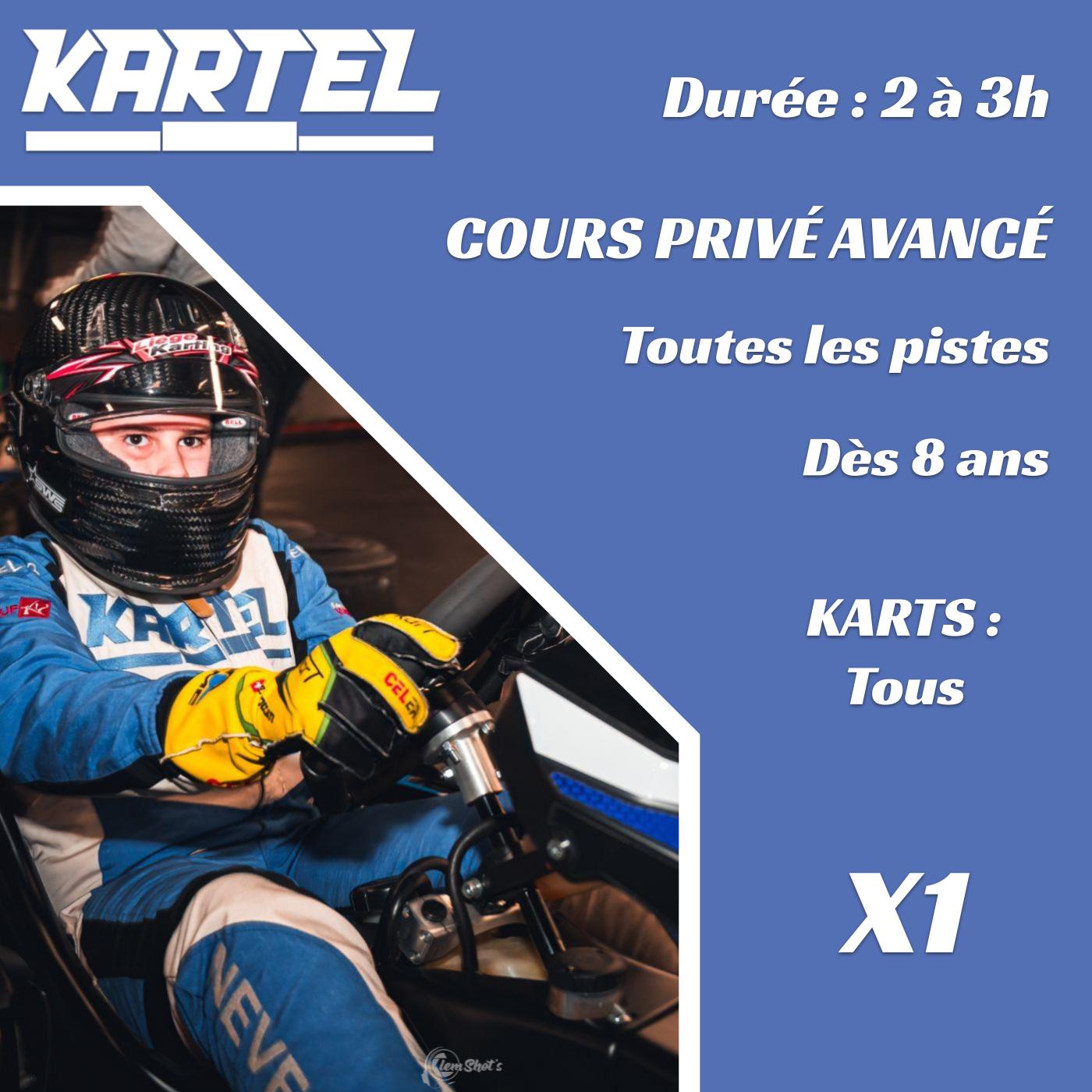 1. Cours privé avancé Celer Kart Equipment