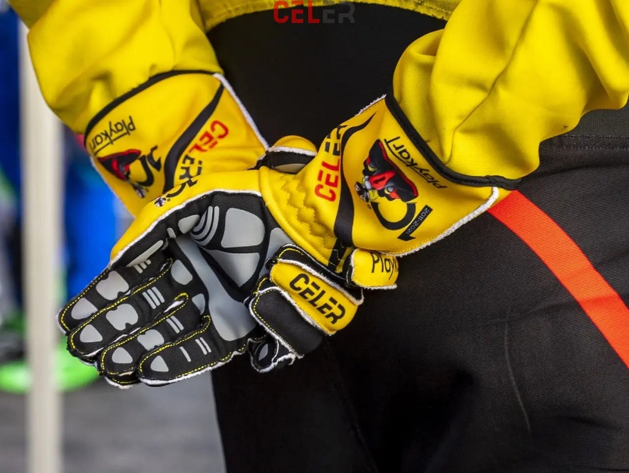 Gants karting pro personnalisés Celer Kart Equipment