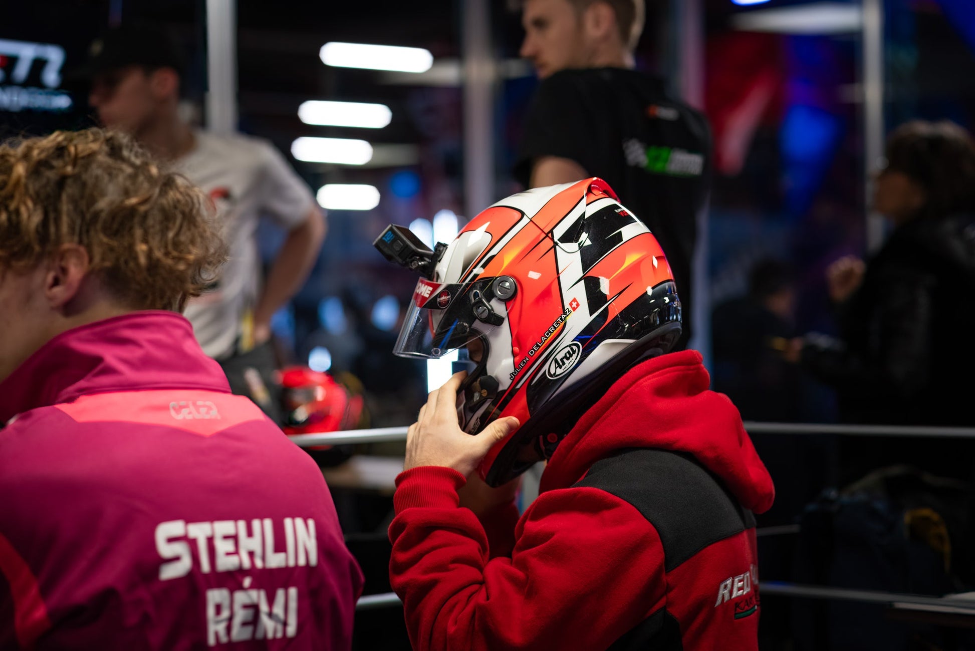 Sweat à capuche personnalisé Celer Kart Equipment