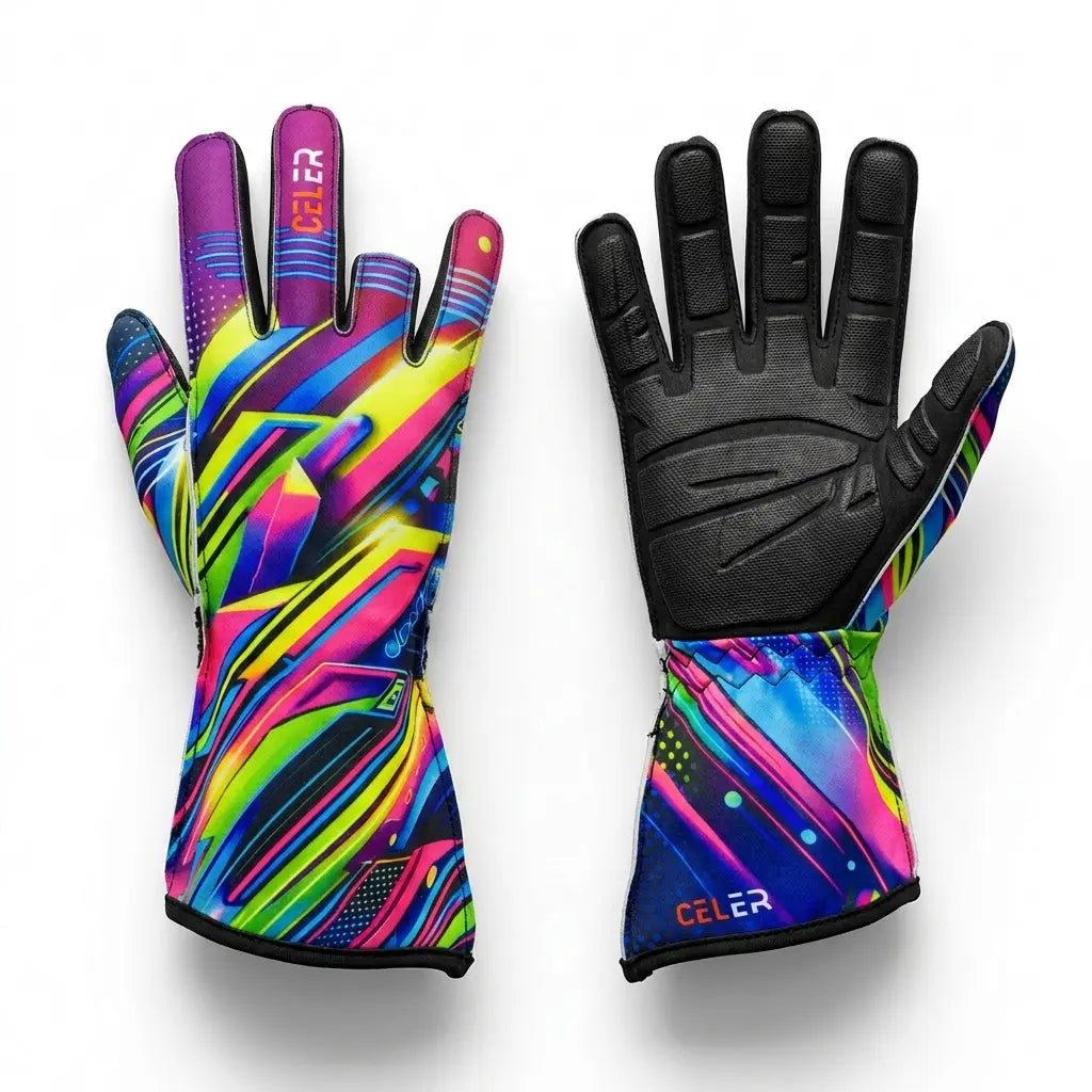 Sigma Fluo Karting & Sim Racing Gloves