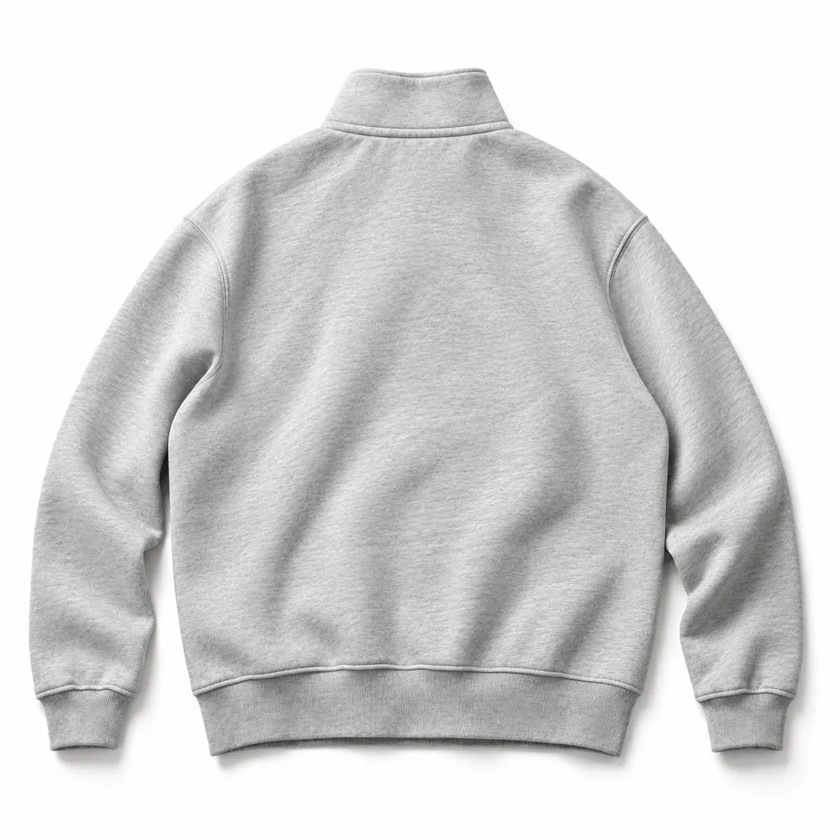 Sweatshirt col zippé