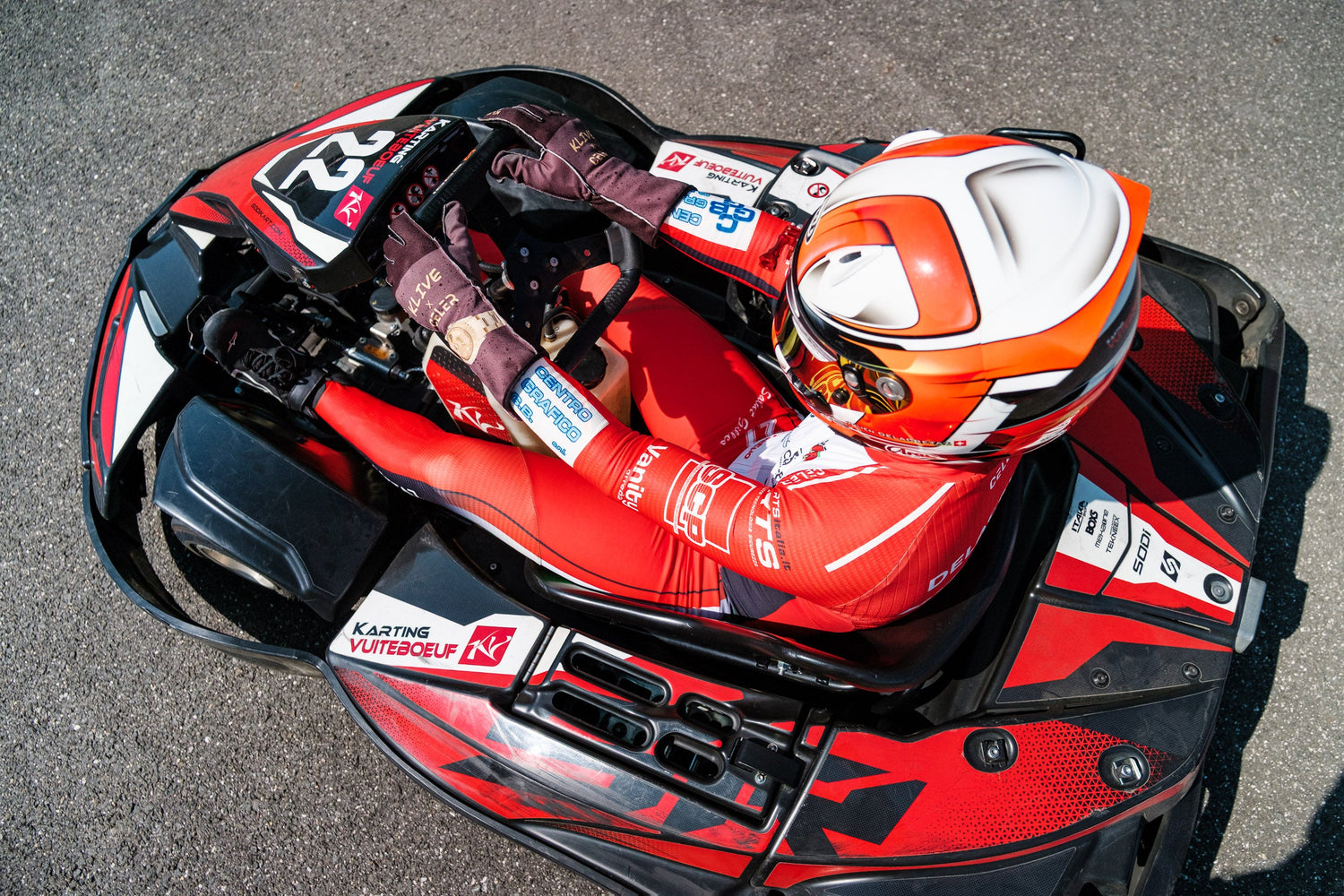 Celer Combinaison karting Aeropro Julien Delacrétaz