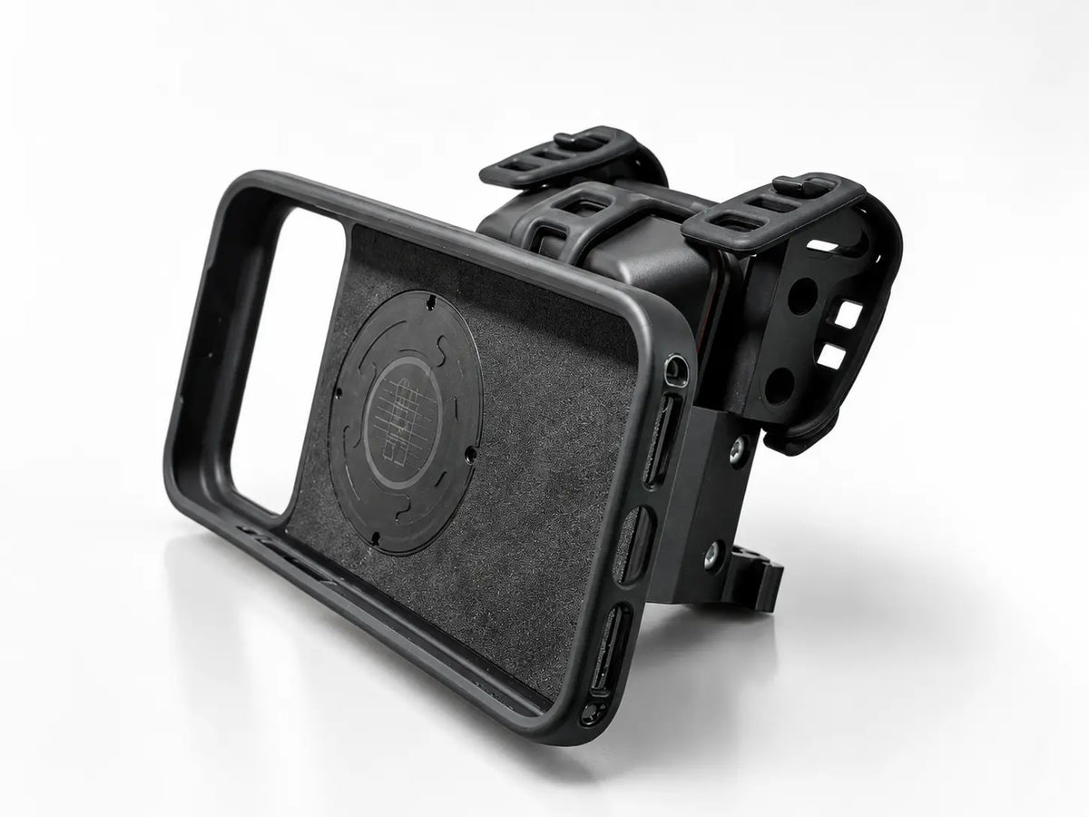 Smartphone- und RaceBox-Halterung für Karting