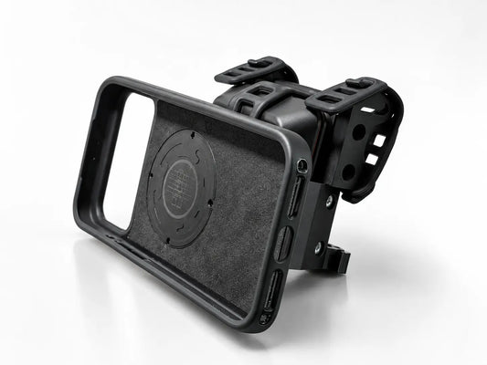Smartphone- und RaceBox-Halterung für Karting