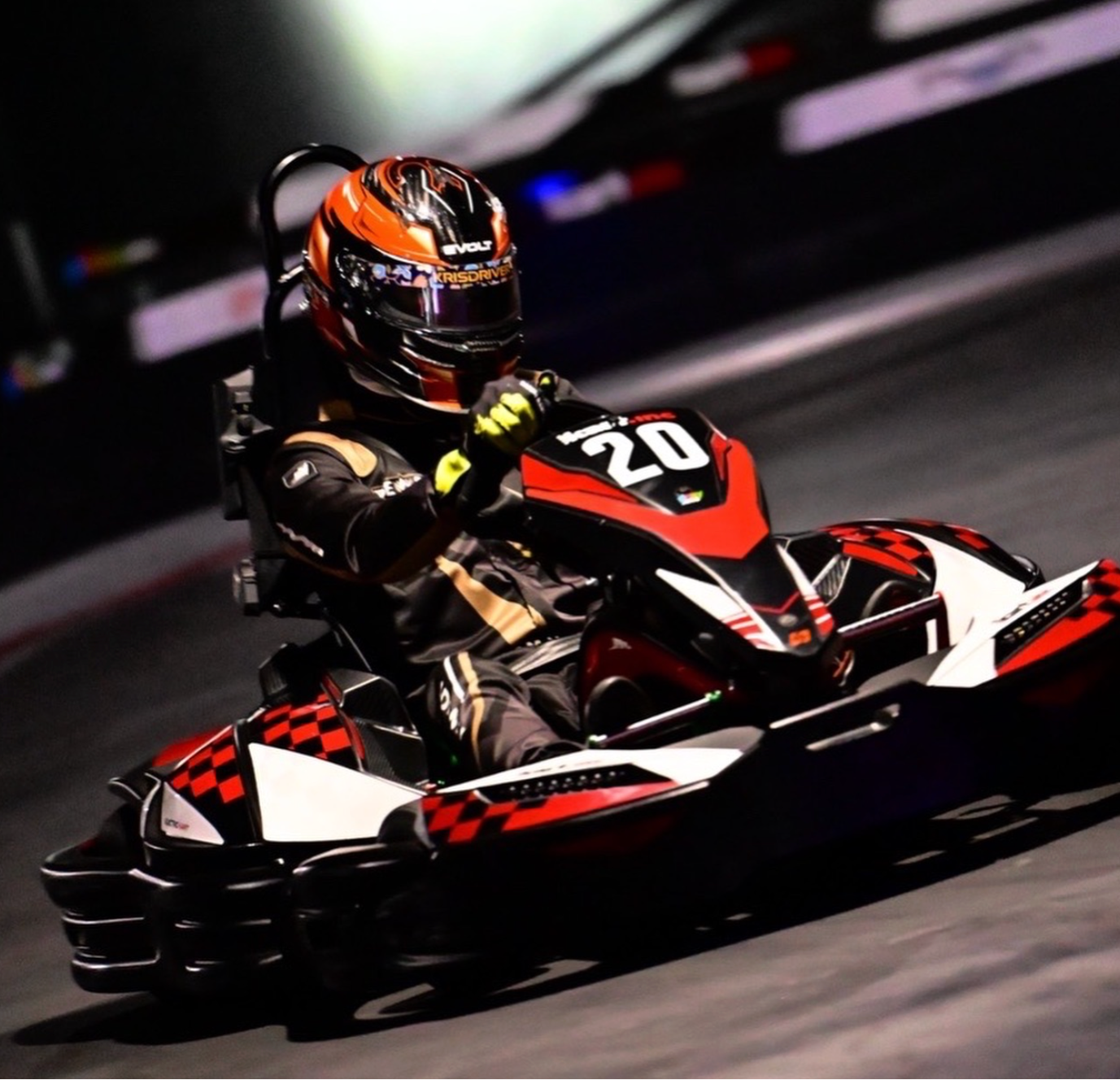 Adam Heng karting driver Singapore