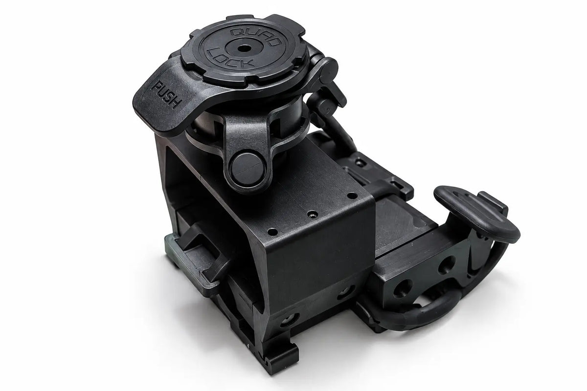 Soporte de teléfono y RaceBox para karting