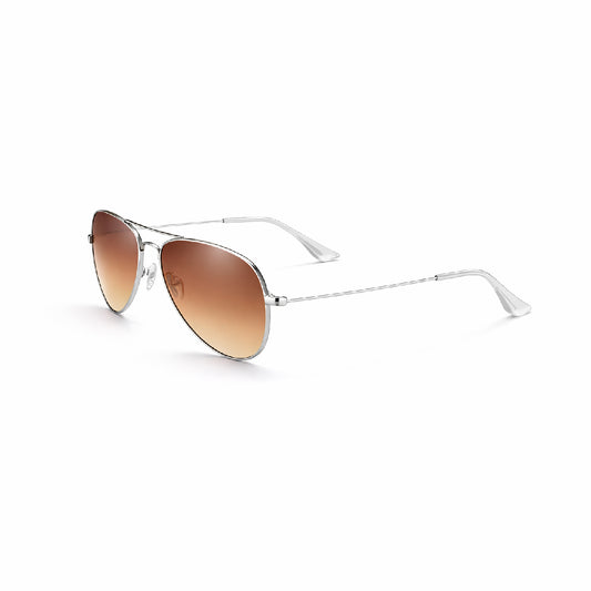 Polarized Aviator Sunglasses – Brown Edition