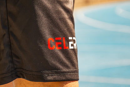 Synthetic sports shorts