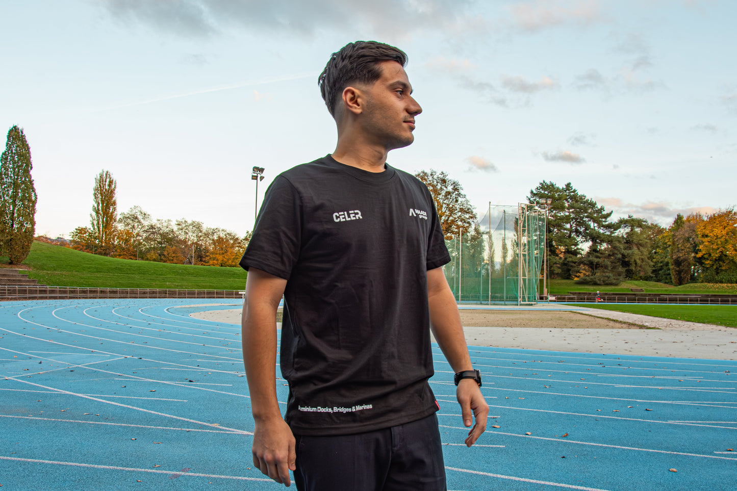 T-shirt en coton avec flocage