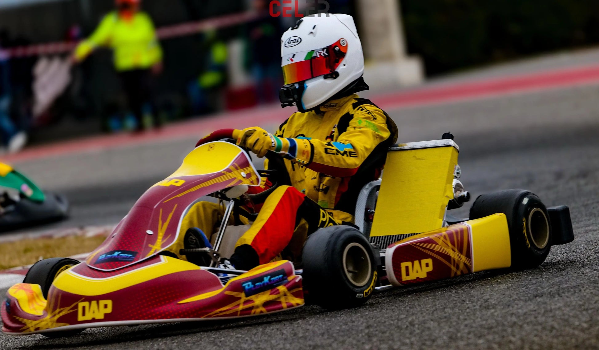 Combinaison karting 100% personnalisée (logos brodés) Celer Gear