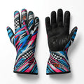 Neon Pulse Karting & Sim Racing Gloves