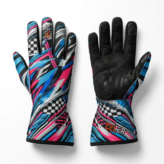 Gants Karting & Sim Racing Neon Pulse