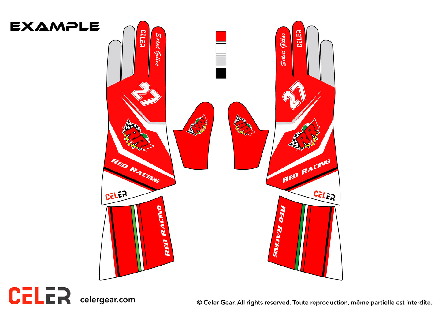 Pro Karting Gloves
