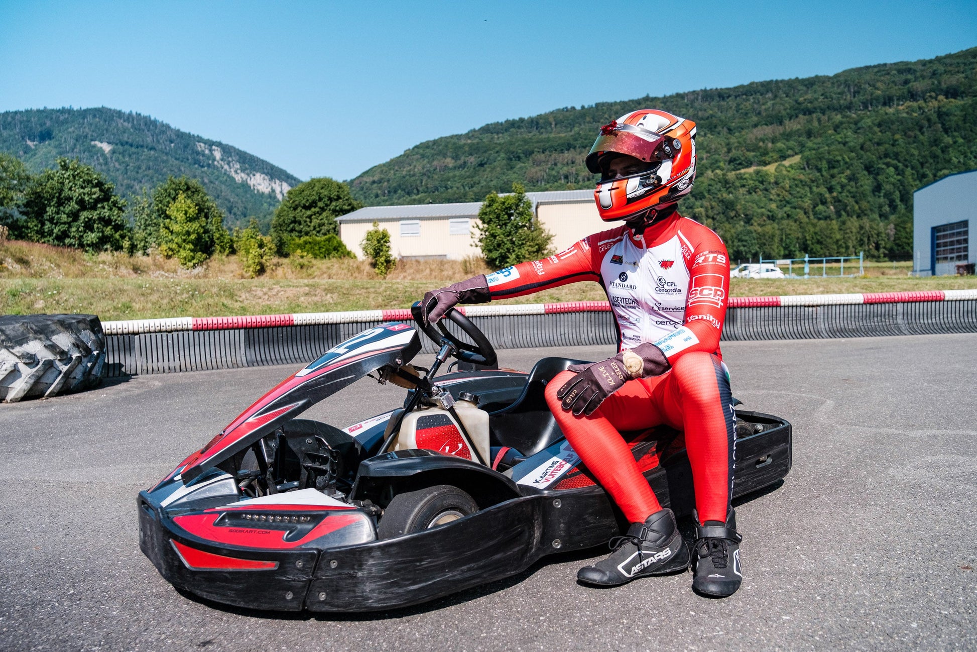 Celer Combinaison karting Aeropro Julien Delacrétaz