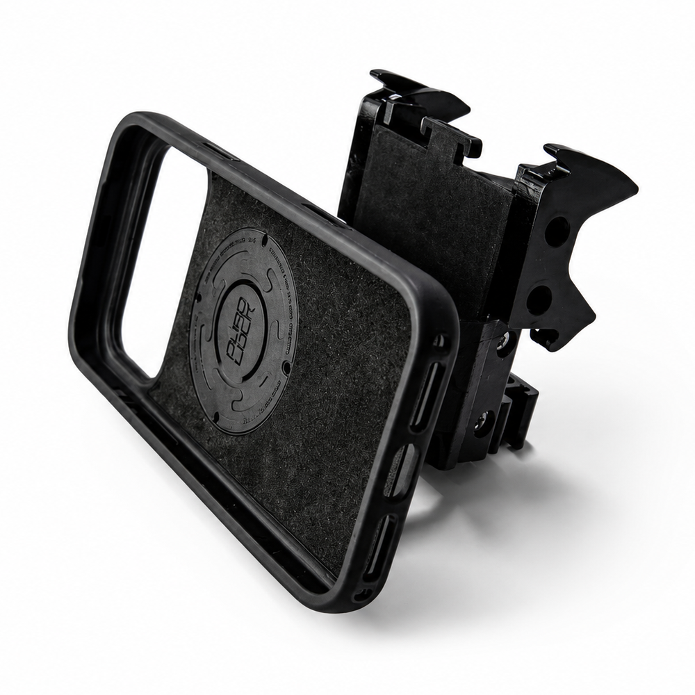 Support de téléphone et RaceBox pour karting