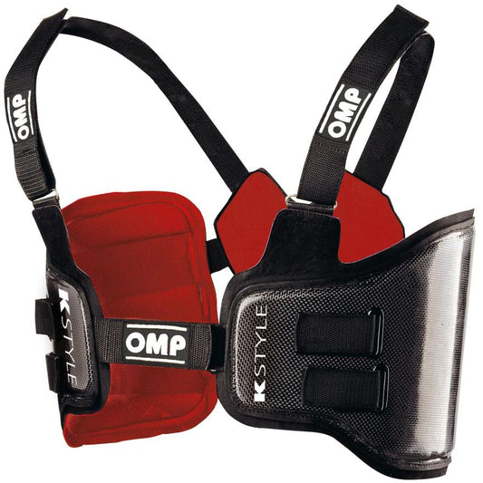 Carbon rib protector karting